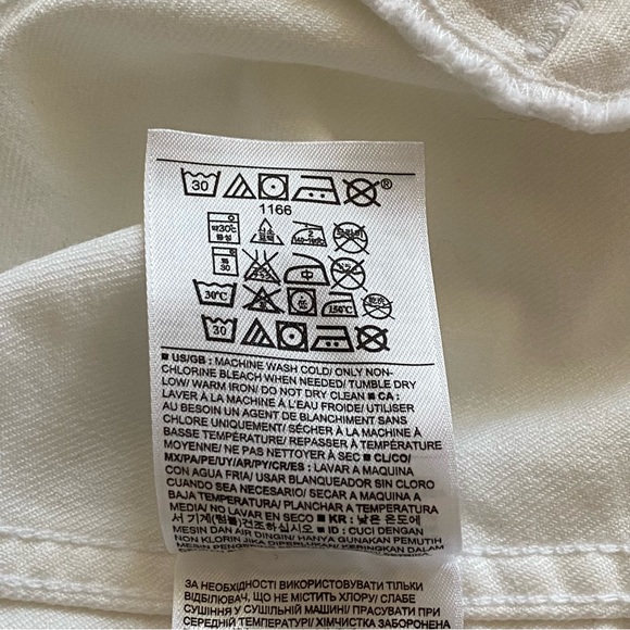 Banana Republic White Denim Jacket - Picture 8 of 8